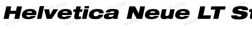 Helvetica Neue LT Std 93字体转换